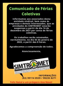 Comunicado de Férias Coletivas2021--